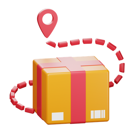 Suivi des colis  3D Icon