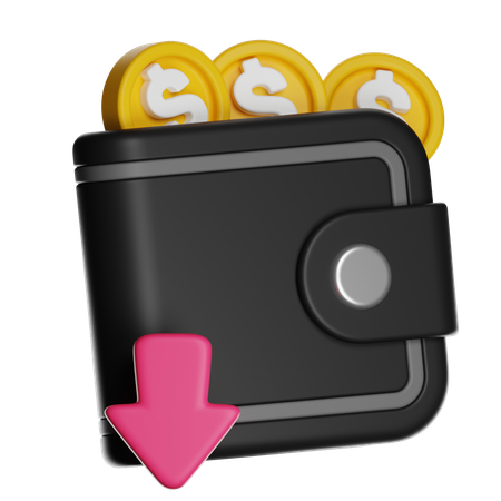 Suivi des dépenses  3D Icon