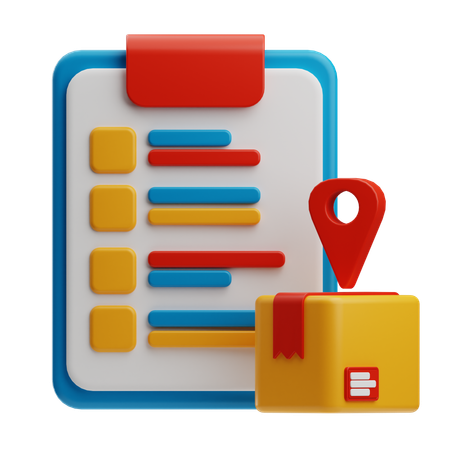 Suivi des produits  3D Icon