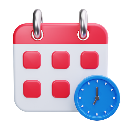 Suivi du temps  3D Icon