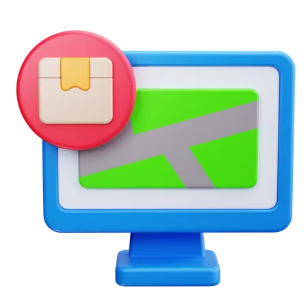 Suivi GPS  3D Icon