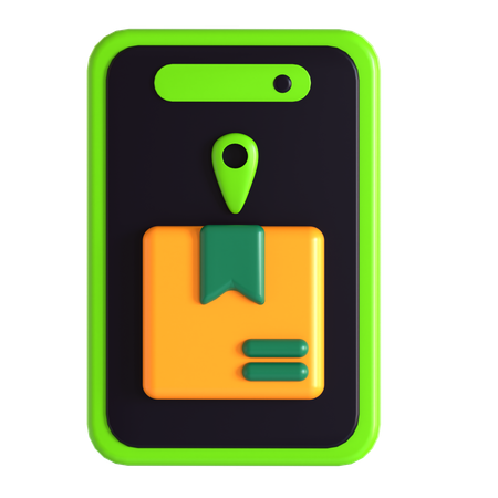 Suivi mobile  3D Icon