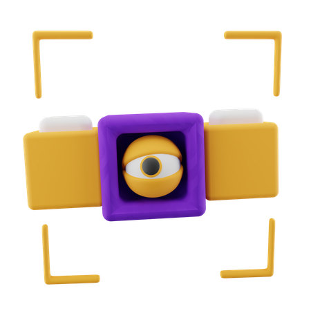 Suivi par scanner oculaire  3D Icon