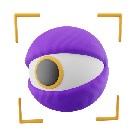 Suivi par scanner oculaire  3D Icon