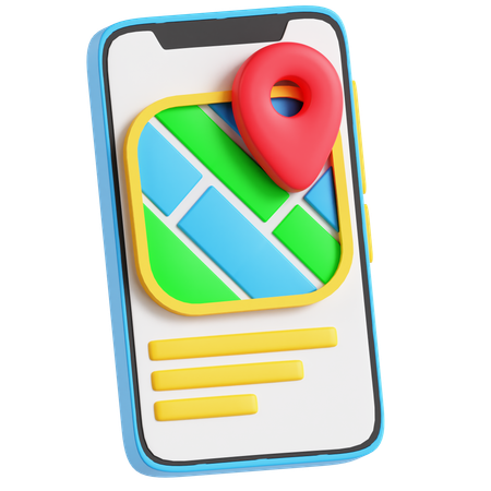 Statut de suivi mobile  3D Icon