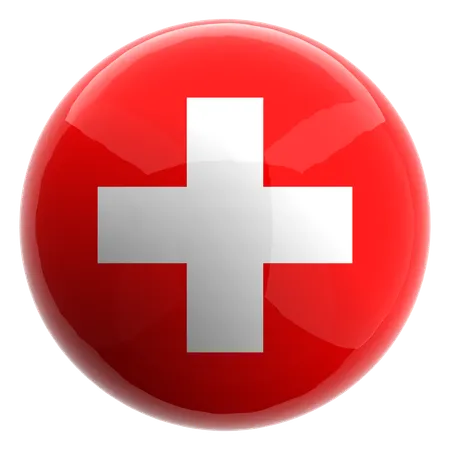 Suiza  3D Icon