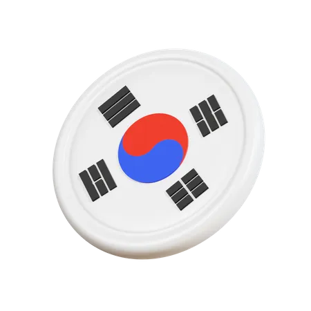 Sul-coreano  3D Icon