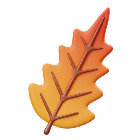 Sumac Leaf  3D Icon