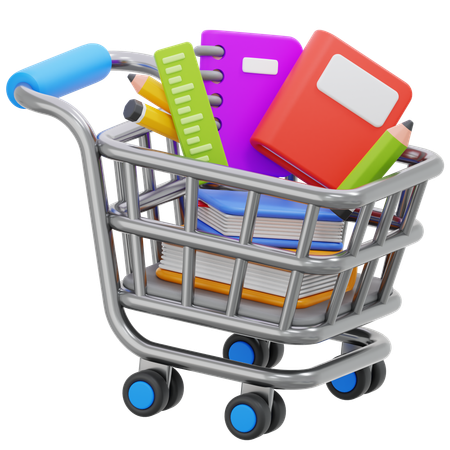 Suministros de compras  3D Icon