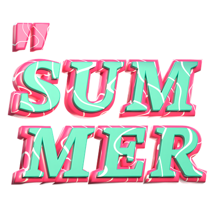 Summer  3D Icon