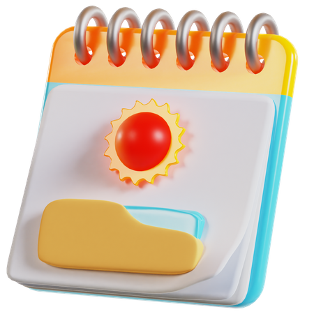 Summer  3D Icon