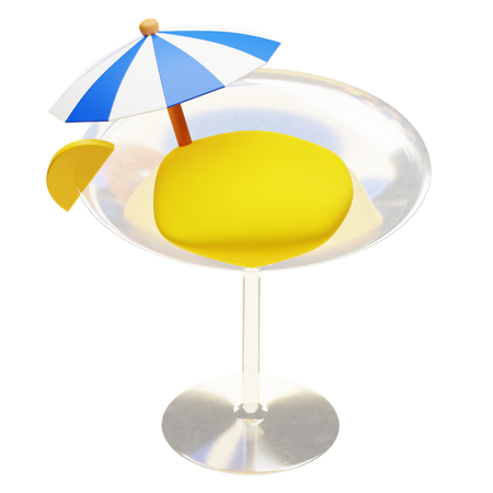 Summer Drink 3D Icon