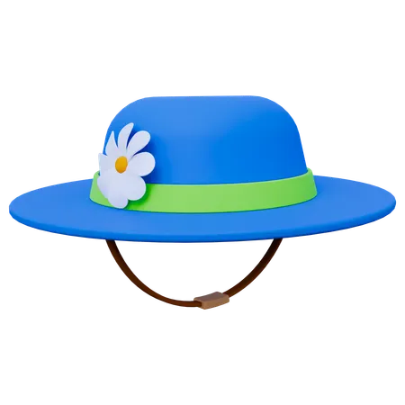 Summer Hat  3D Icon