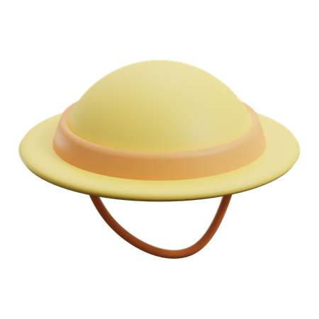 Summer Hat  3D Icon