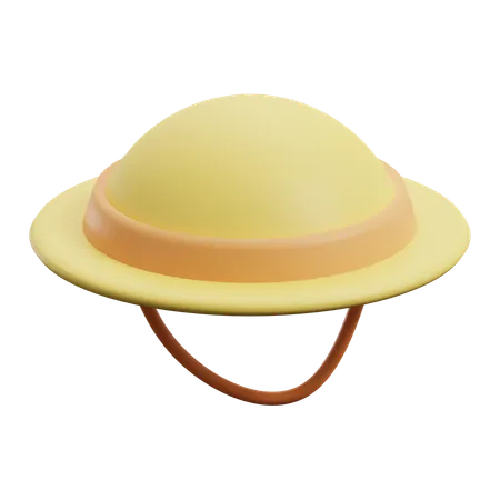 Summer Hat  3D Icon