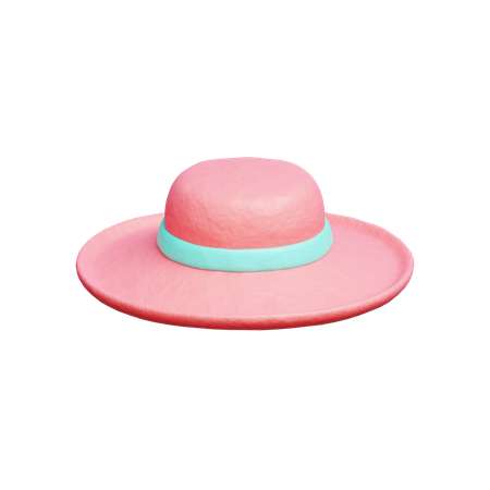 Summer Hat  3D Icon