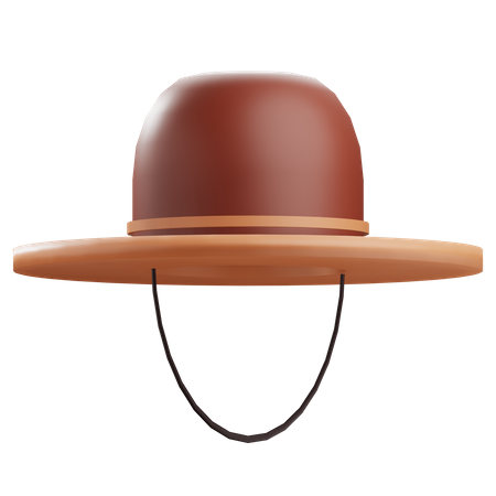 Summer Hat  3D Icon
