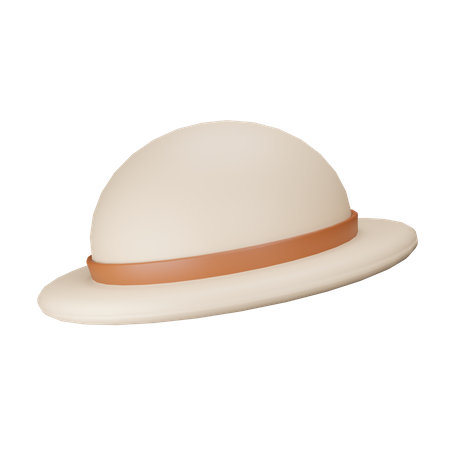 Summer Hat 3D Illustration