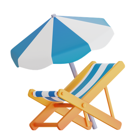 Summer Holiday  3D Icon