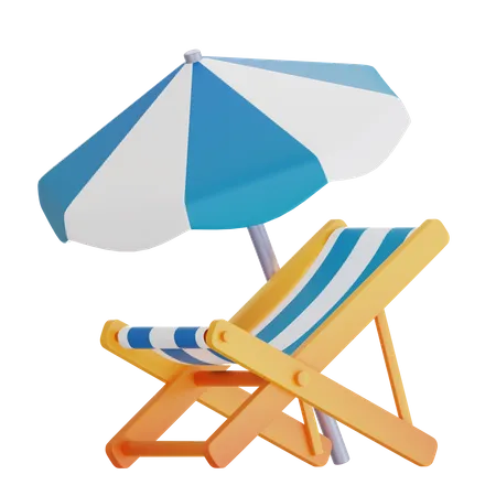 Summer Holiday  3D Icon