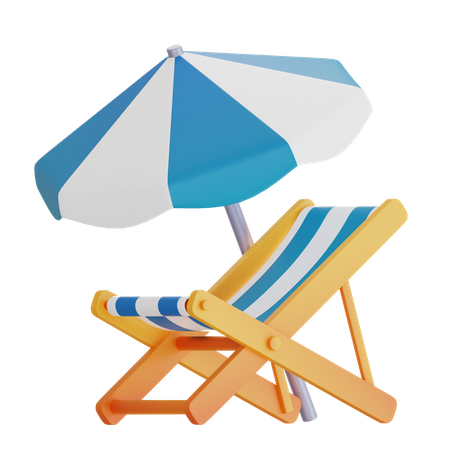 Summer Holiday 3D Icon