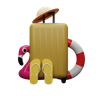 summer holiday emoji 3d