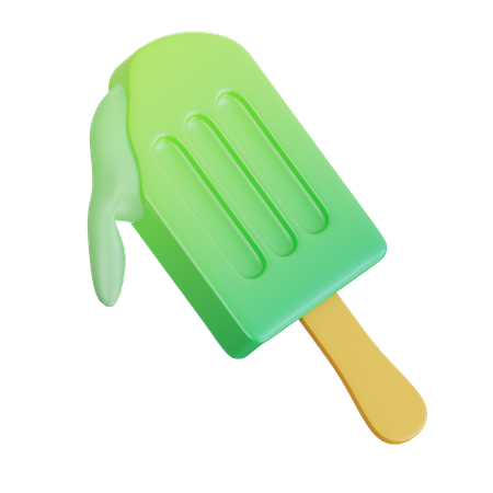 Summer Ice Cream 3D Icon