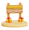 Summer Sale Board