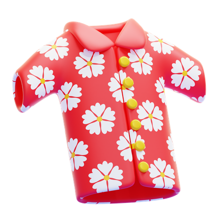 Summer Shirt  3D Icon