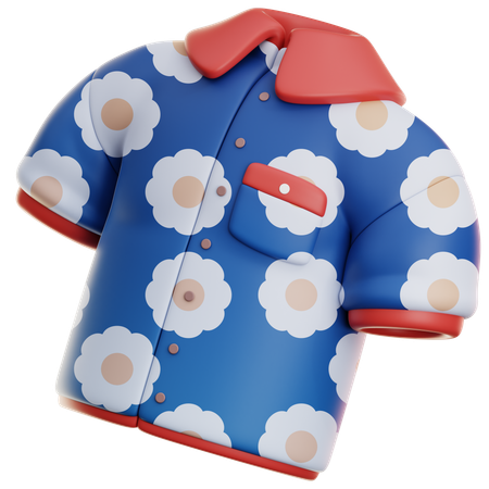 Summer Shirt  3D Icon