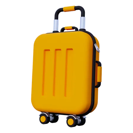 Summer Suitcase  3D Icon
