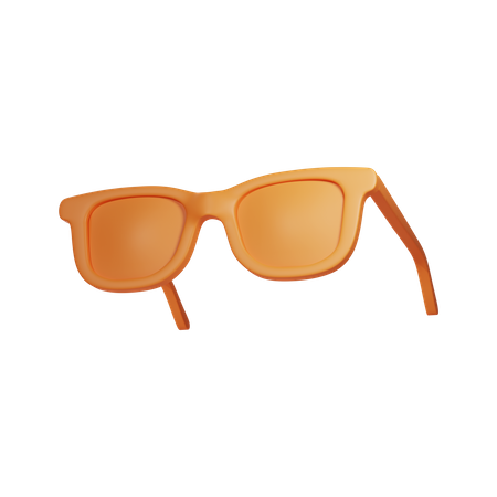 Summer Sunglasses  3D Illustration
