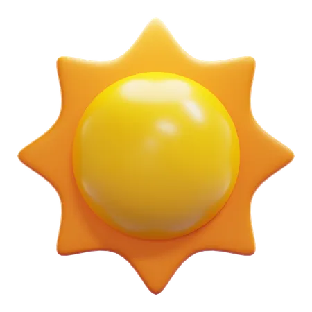 SUN  3D Icon