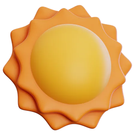 Sun  3D Icon
