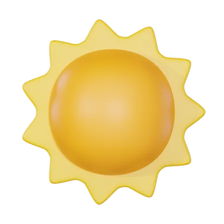 Solar Vibrant Sun In Cosmic Space Perfect For Illustrating The Essence Of Summer Energy And The Solar System 3 D Render Illustration 3D Icon
