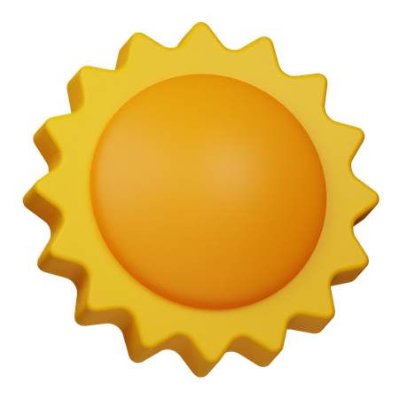 太陽  3D Icon