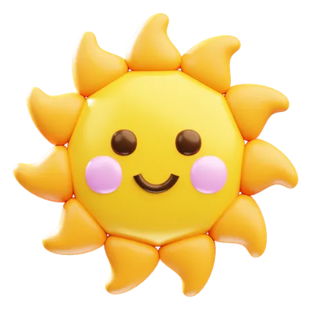 太陽  3D Icon