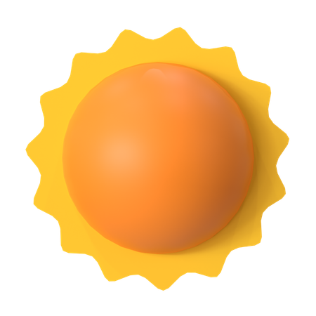 太陽  3D Icon