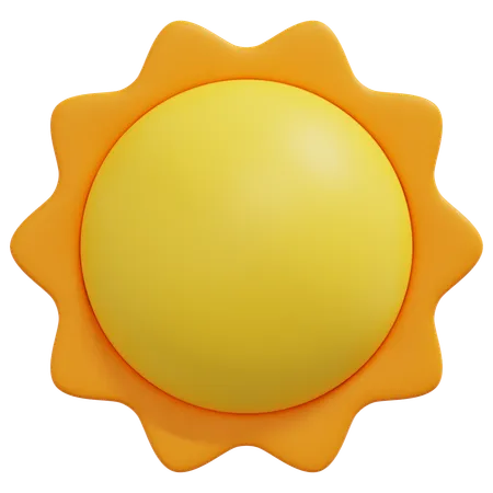 太陽  3D Icon