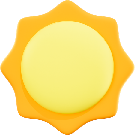 해  3D Icon