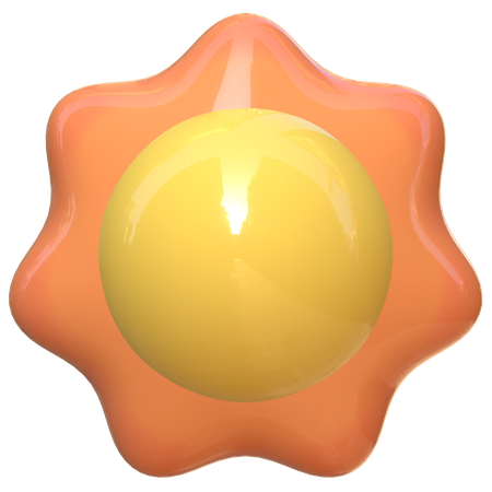 Sun  3D Icon