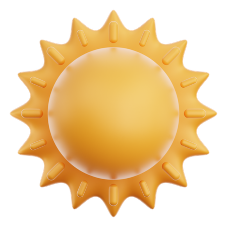 Sun  3D Icon