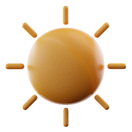 Sun  3D Icon