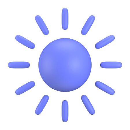 Sun  3D Icon