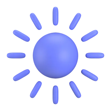 Sun  3D Icon