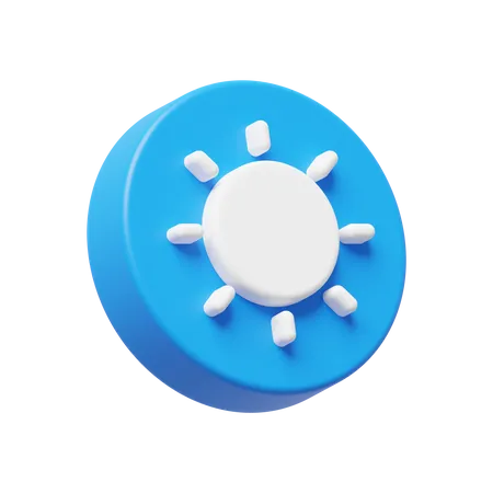 Sun  3D Icon