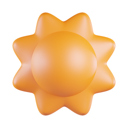 Sun  3D Icon