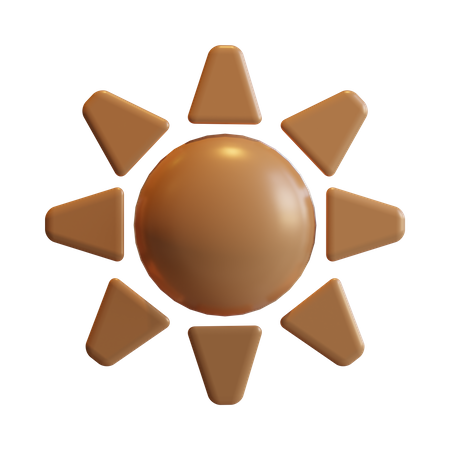 Sun  3D Icon