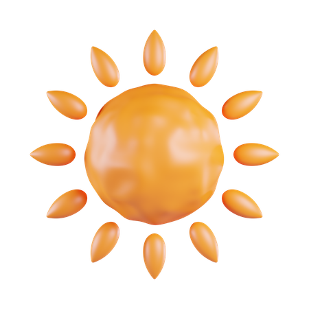 Sun  3D Icon