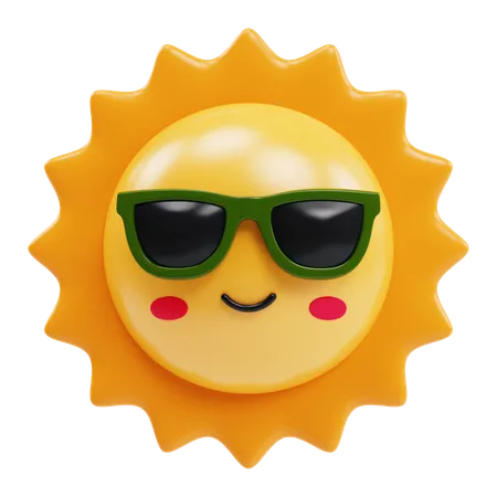 Sun  3D Icon